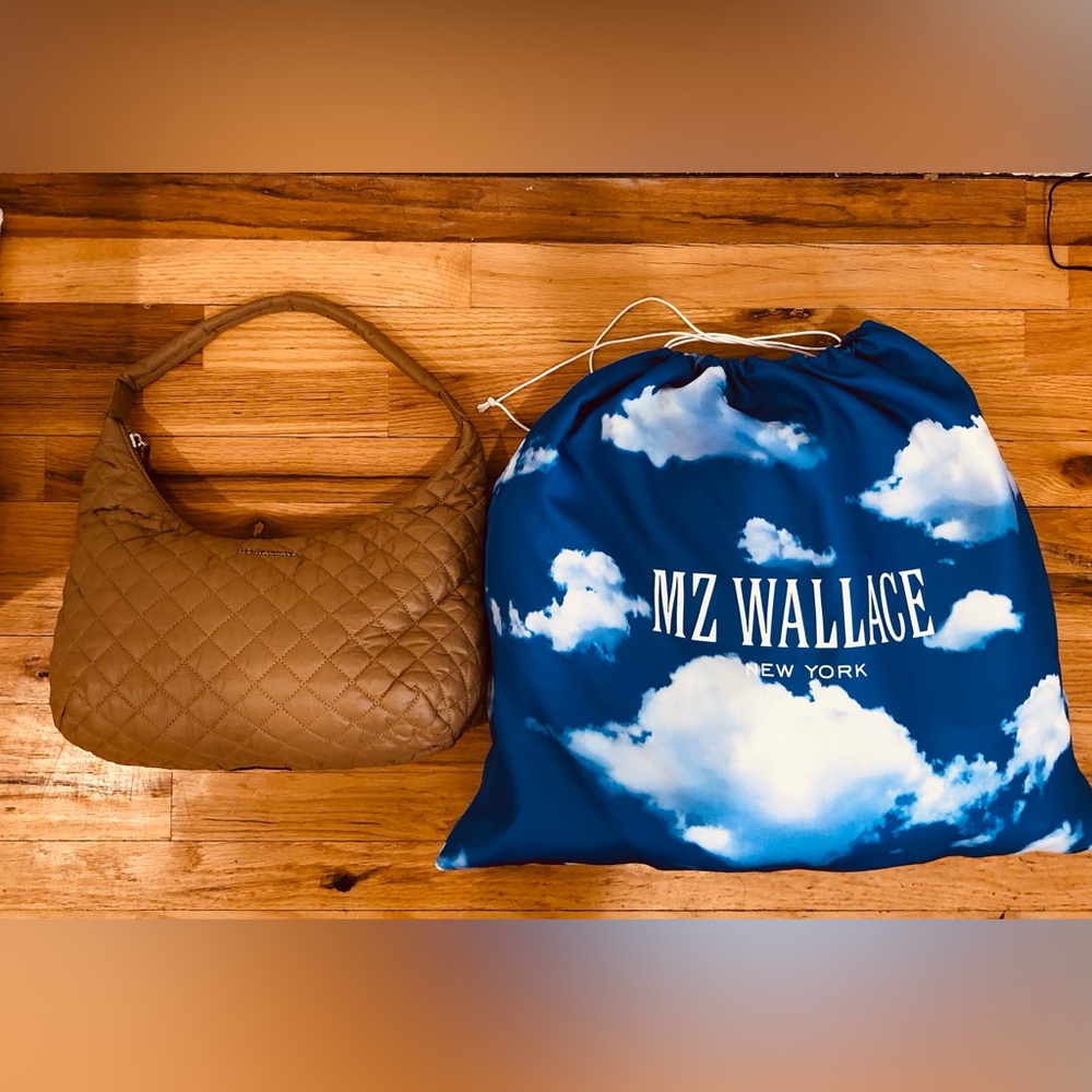 MZ WALLACE
Metro medium Quilted Nylon Shoulder Bag
$185
